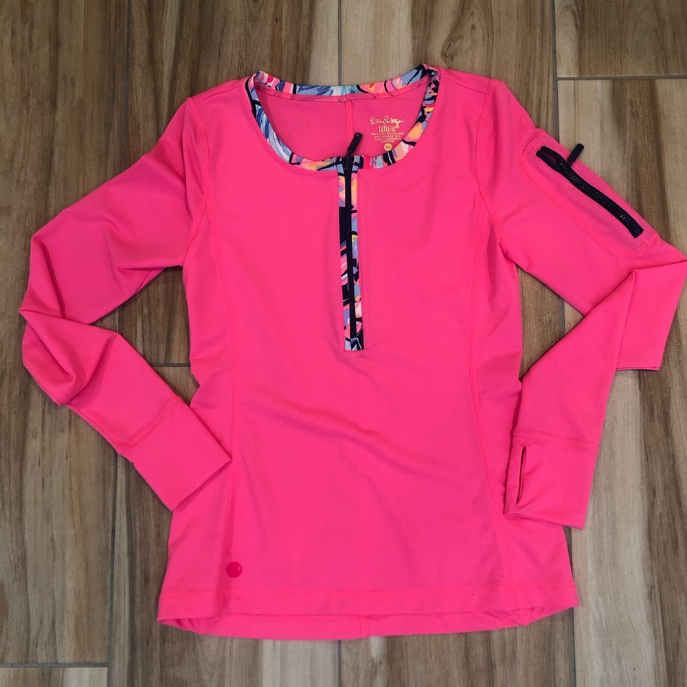 SOLD Lilly Pulitzer Luxletica Long sleeve SPF Top